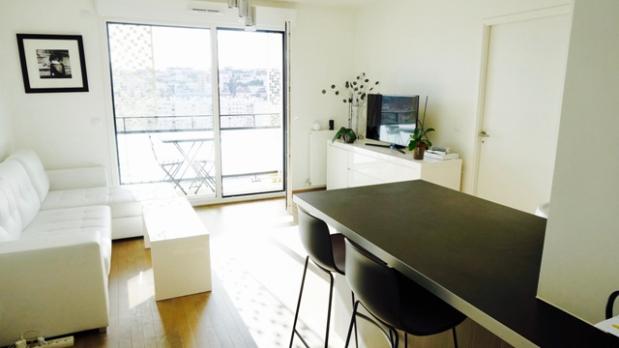 A LOUER - Ecoquartier Bords-de-Seine - 2 pièces standing - 45 m²