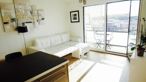 A LOUER - Ecoquartier Bords-de-Seine - 2 pièces standing - 45 m²