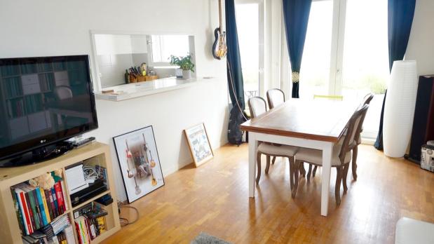 Île Saint-Germain - 3 pièces au calme proche Seine - 64 m²