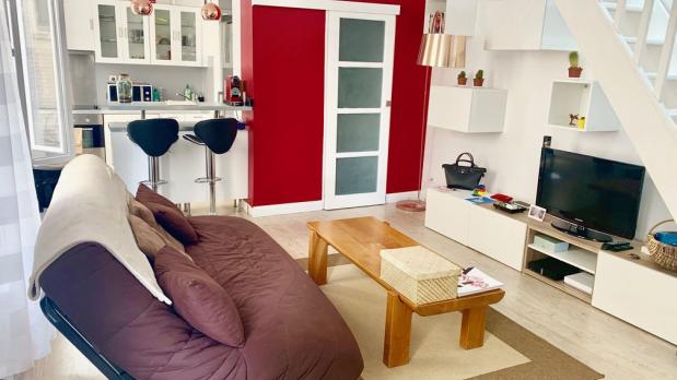 A LOUER - Île Saint-Germain - 2 pièces duplex meublé - 43 m²