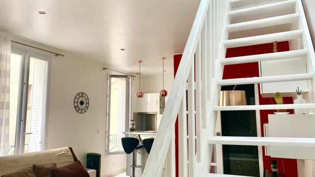 A LOUER - Île Saint-Germain - 2 pièces duplex meublé - 43 m²