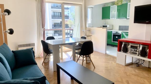 A LOUER - Issy-Bords-de-Seine - 2 pièces meublé - 47 m²