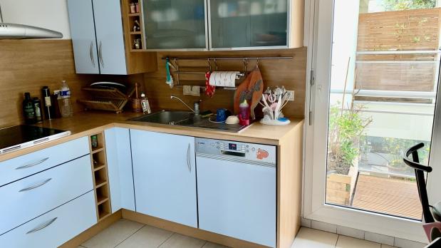 Île Saint-Germain - 3 pièces compact plein sud sur jardin - 67 m²