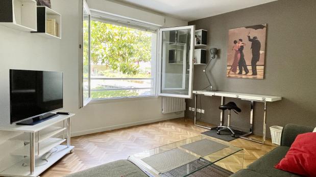 Île Saint-Germain - 2 pièces compact sur jardins - 43 m²