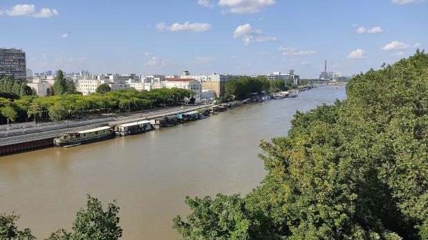 A LOUER - Île Saint-Germain - 3 pièces, étage élevé sur Seine - 71 m²