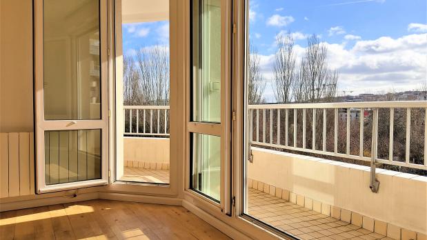 A LOUER - Île Saint-Germain - 3 pièces compact plein sud - 54 m²