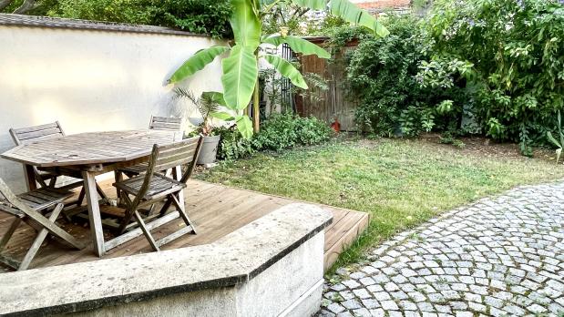 Île Saint-Germain - Studio avec terrasse et jardin - 30 m²