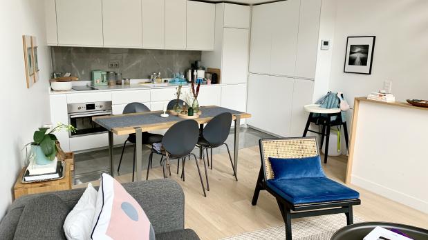 Mairie d'Issy - 3 pièces en triplex avec terrasse - 59 m²
