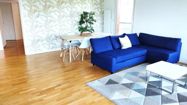 A LOUER - Bords de Seine - 3 pièces standing meublé sur Seine - 87 m²