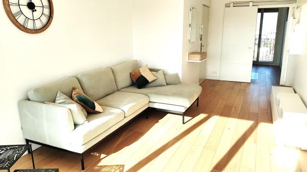 A LOUER - Boulogne - 3 pièces en étage élevé sur Seine - 62 m²