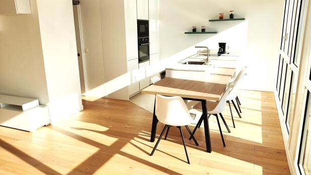 A LOUER - Boulogne - 3 pièces en étage élevé sur Seine - 62 m²