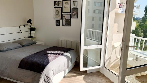 Île Saint-Germain - Studio en étage avec balcon sud - 23 m²