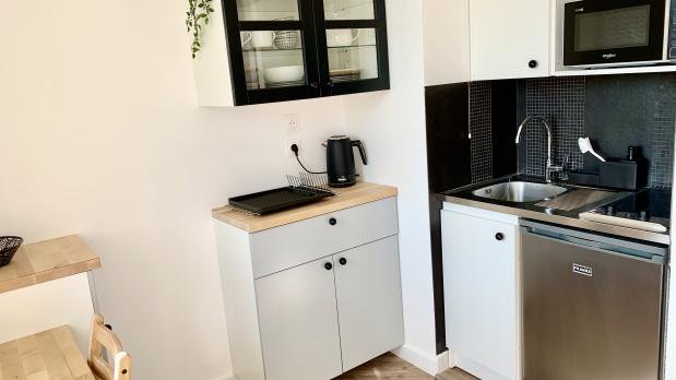 Île Saint-Germain - Studio en étage avec balcon sud - 23 m²