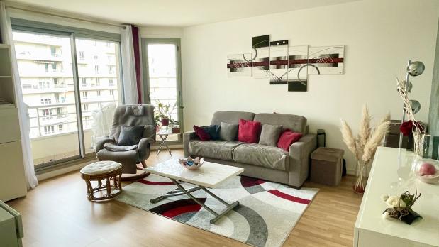 Île Saint-Germain - 2 pièces avec balcon sur jardins - 54 m²