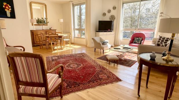 A LOUER - Île Saint-Germain - 4 pièces meublé avec terrasse - 84 m²