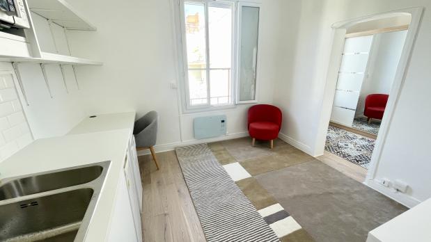 A LOUER - Île Saint-Germain - 2 pièces rénové meublé - 20 m²