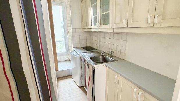 Boulogne - Jean-Jaurès - 2 pièces en étage proche métro - 27 m²