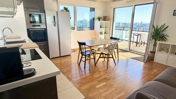 A LOUER - Ecoquartier Bords-de-Seine - 2 pièces avec terrasse - 48 m²